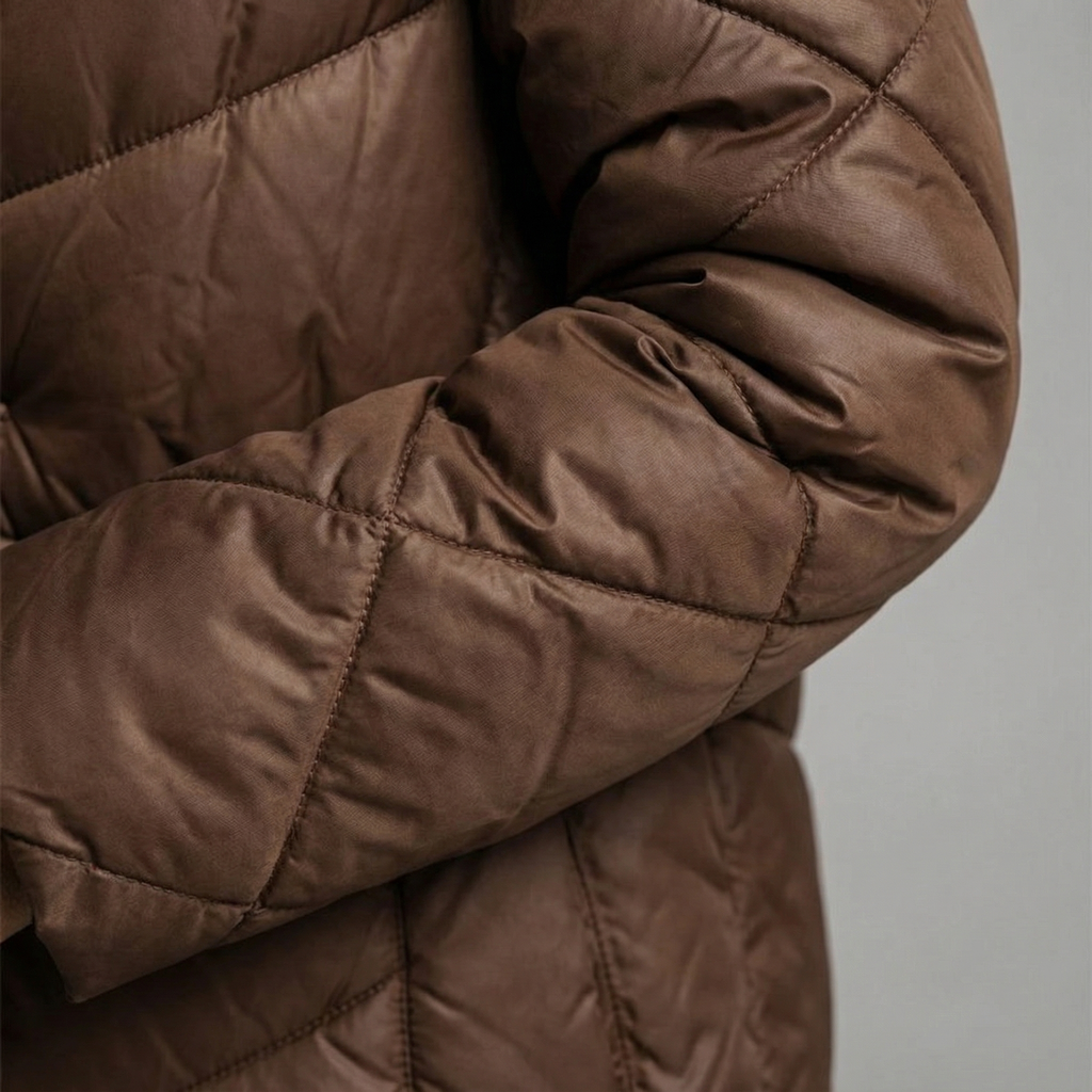 Noemí | Abrigo de Invierno Aislado de Corte Largo