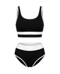 Bikini Halter con Espalda Descubierta y Cintura Alta