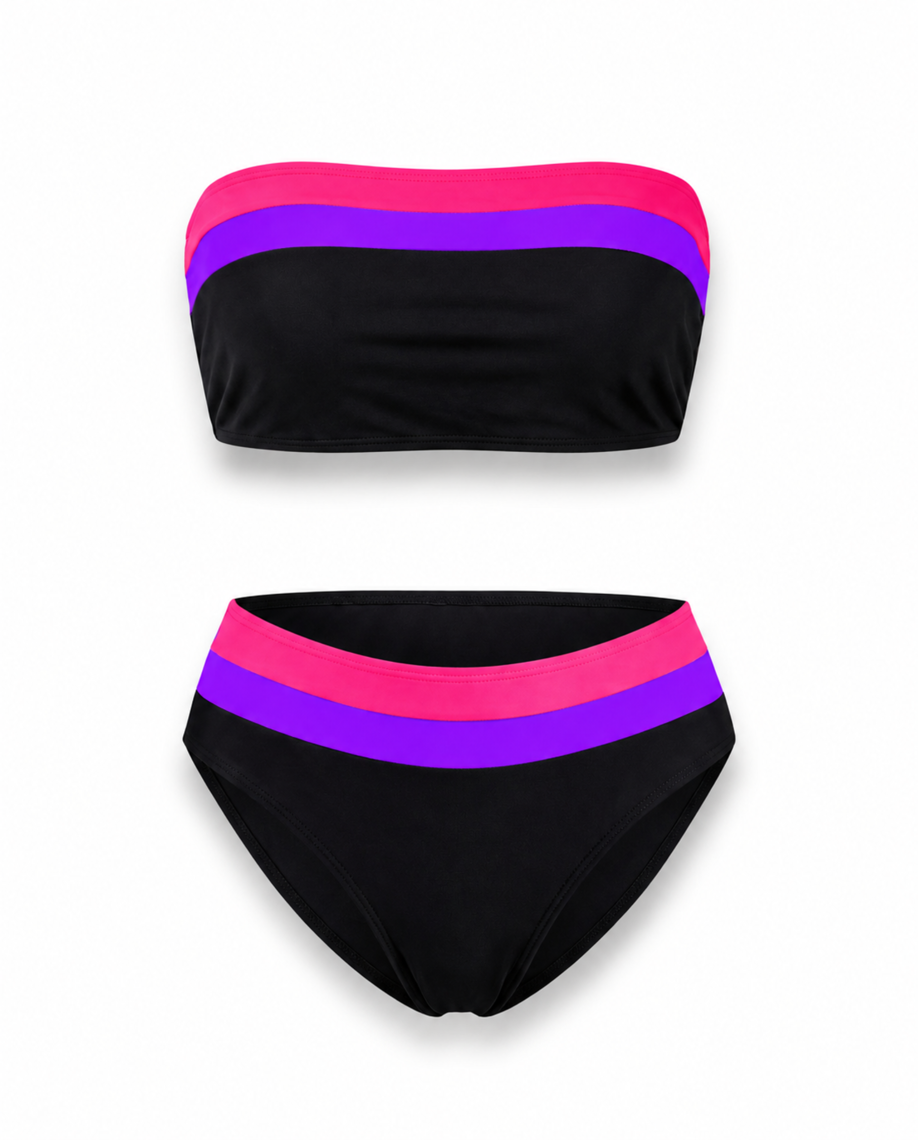 Bikini Colorblock en Contraste