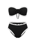 Bikini Negro sin Tirantes