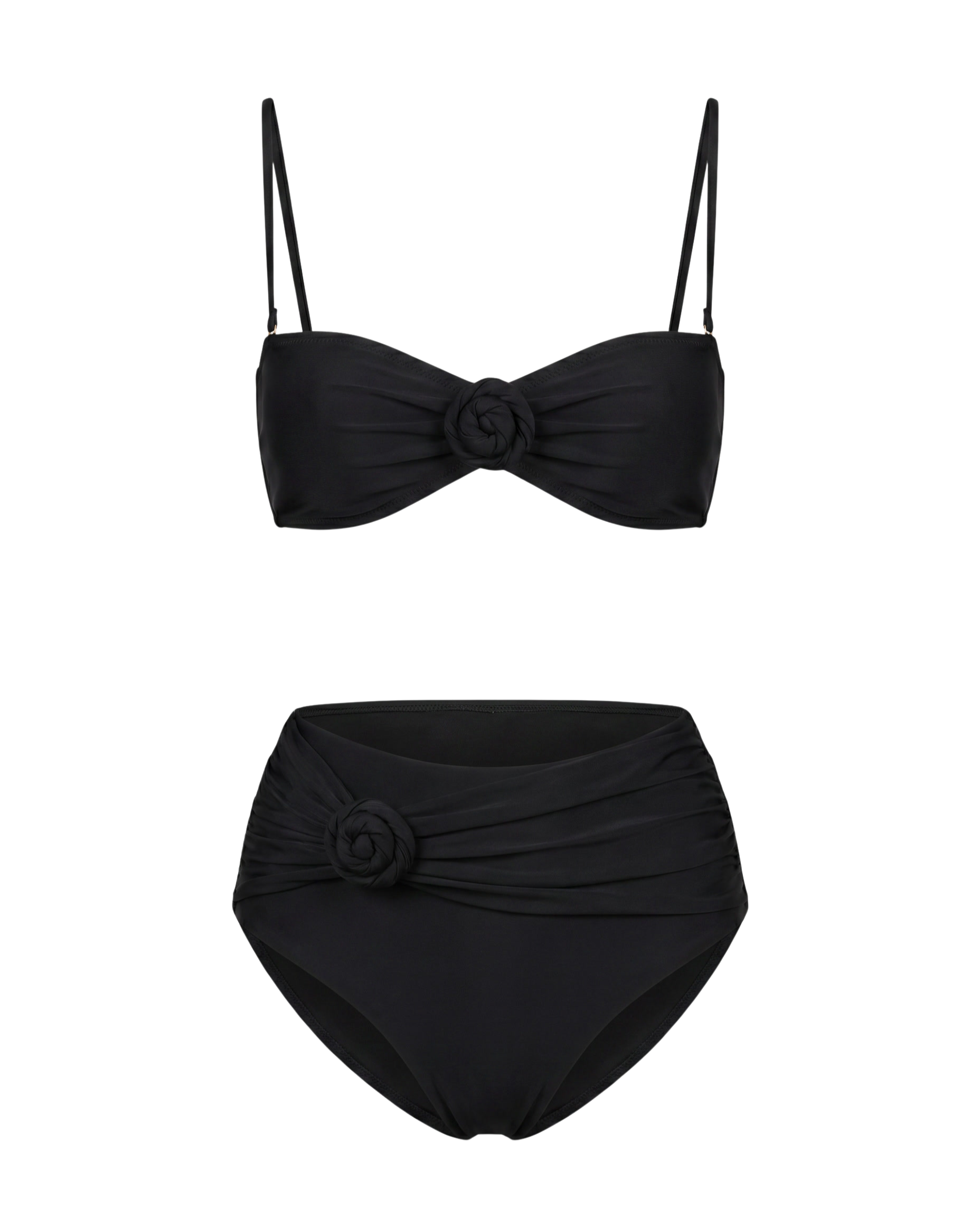 Bikini con Flores 3D