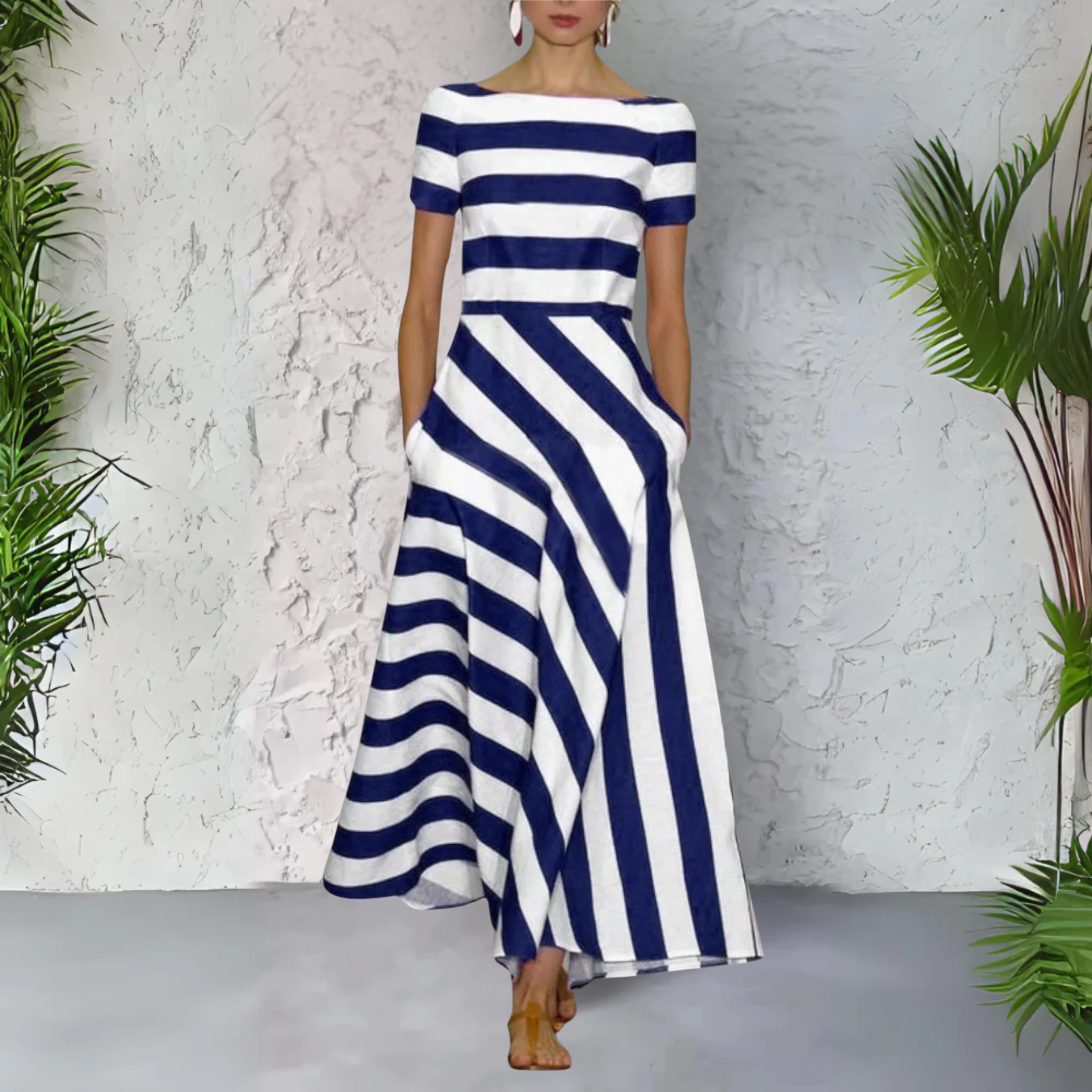 Olivia | Vestido de Rayas