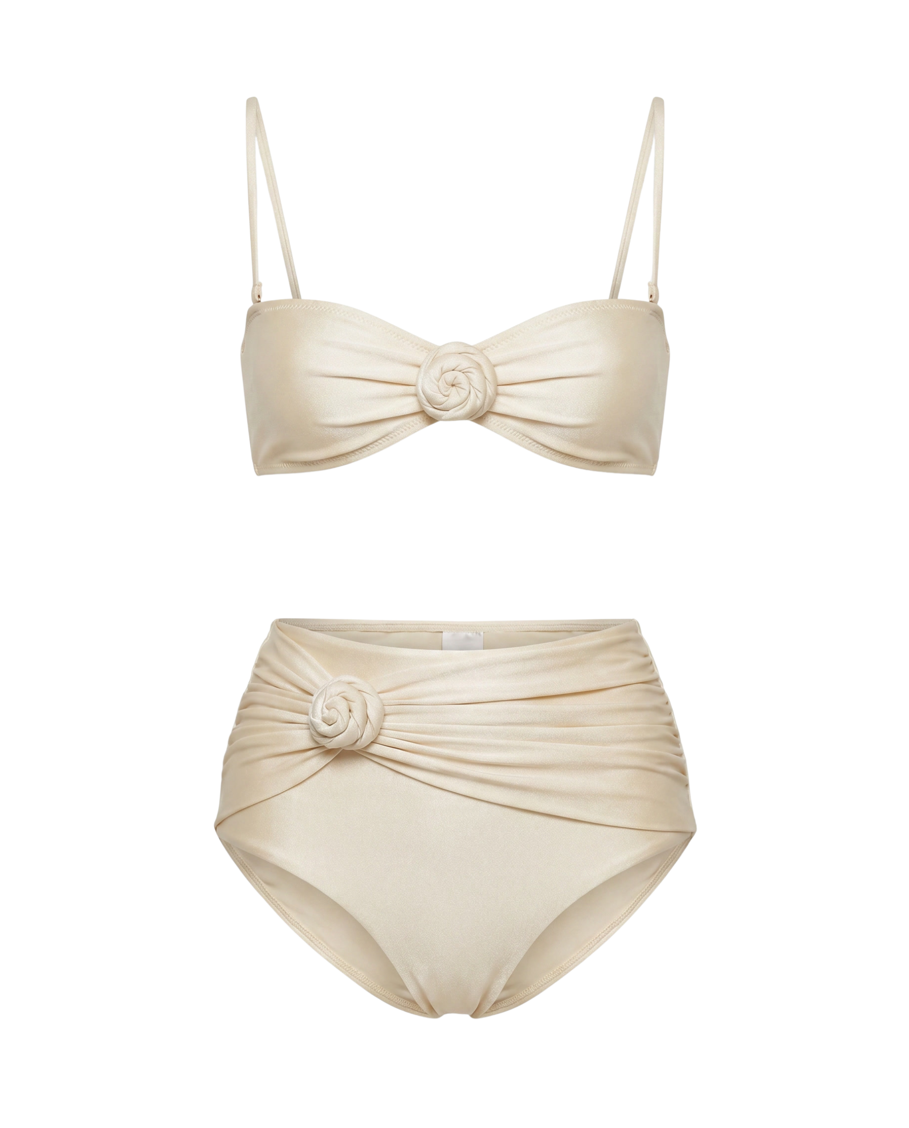 Bikini con Flores 3D