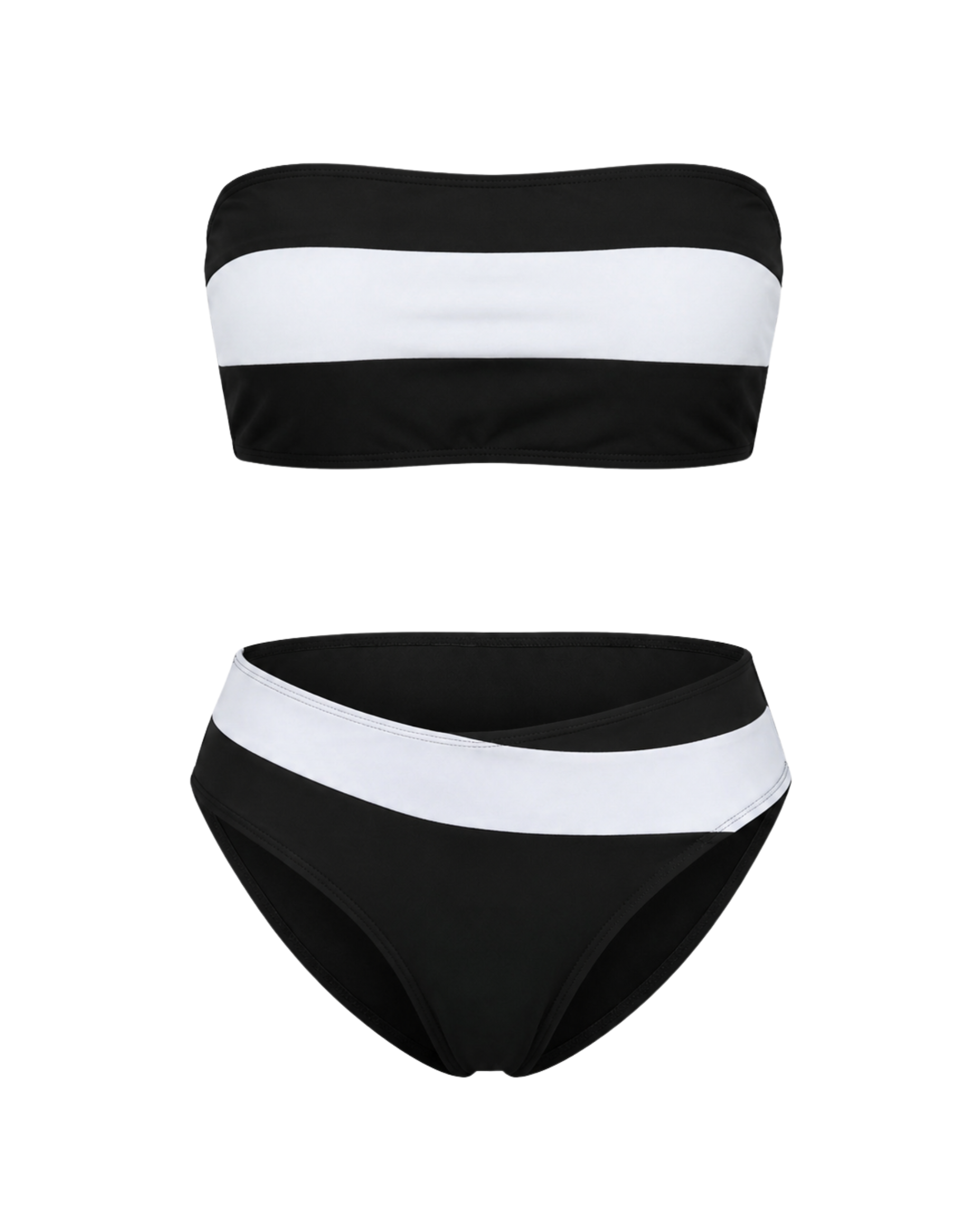 Bikini Colorblock en Contraste