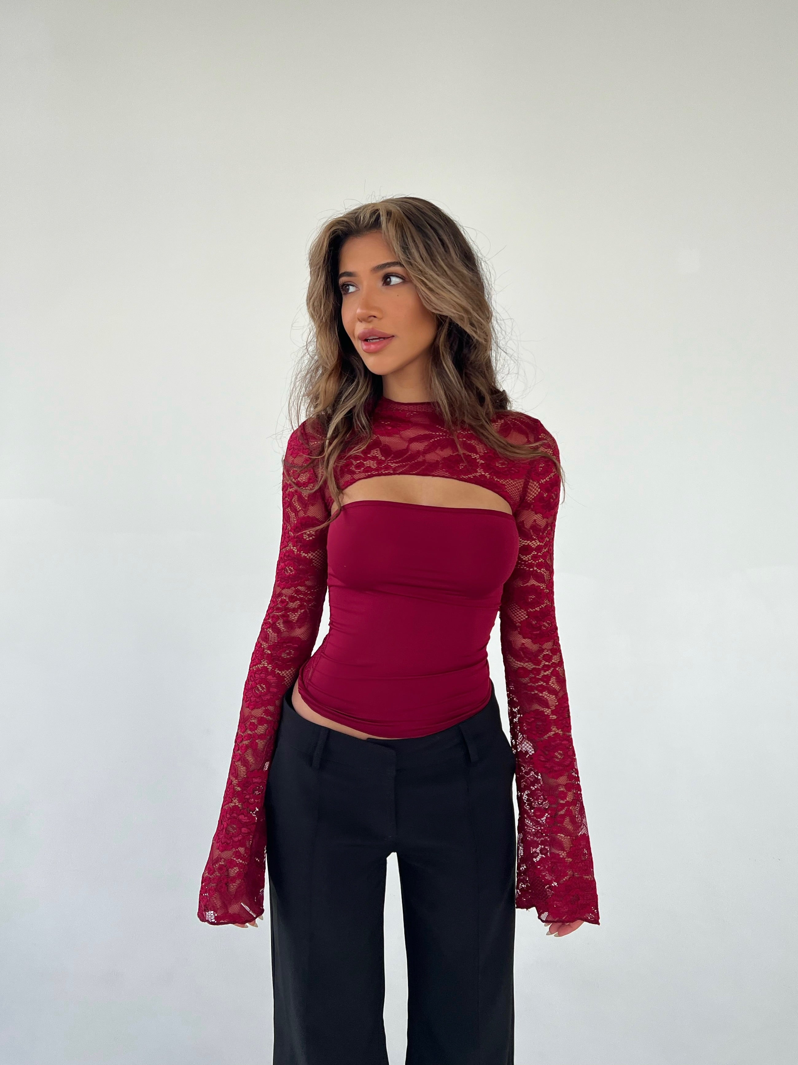 Adriana | Top de encaje