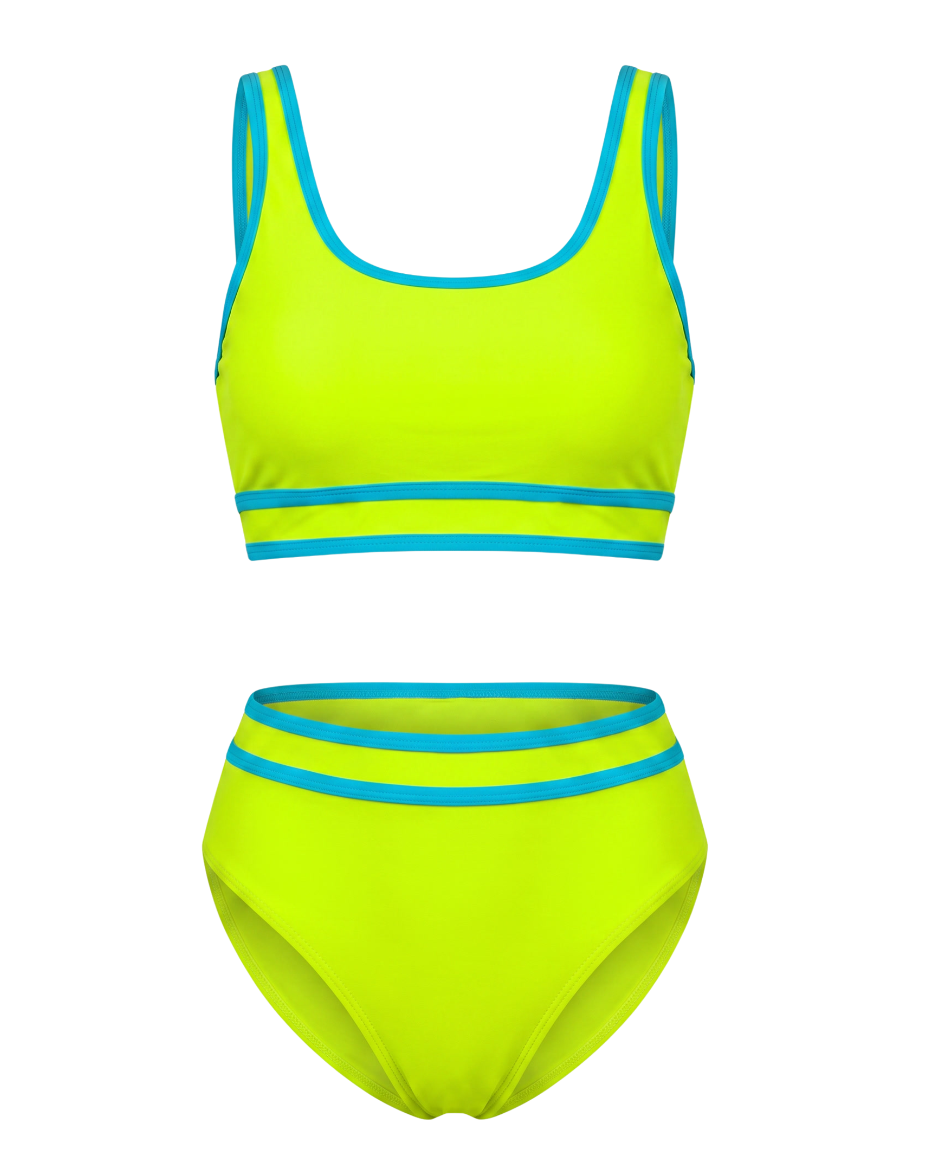 Conjunto de Bikini Neón Brillante