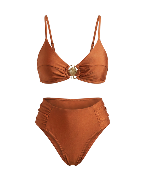 Bikini en Tonos Tierra