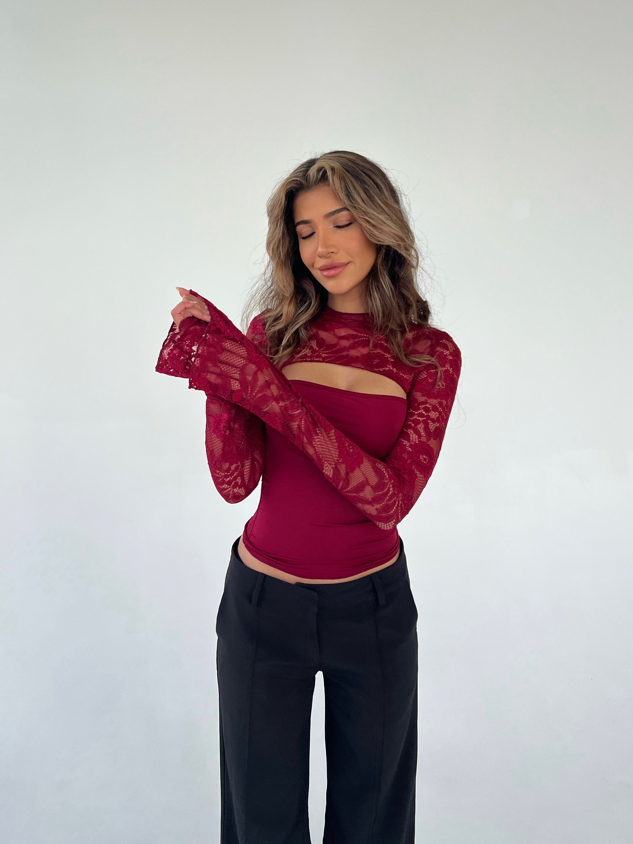Adriana | Top de encaje
