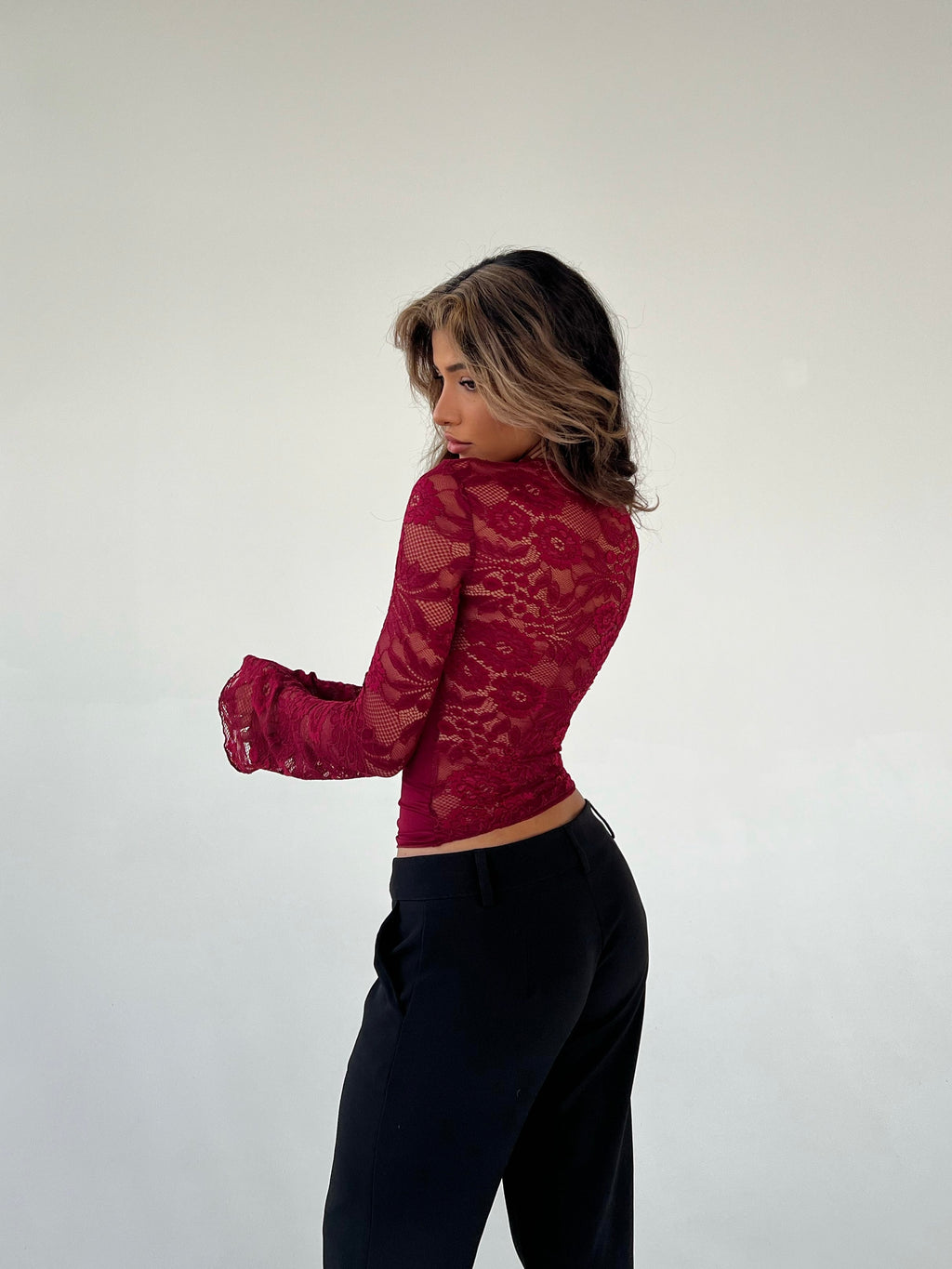 Adriana | Top de encaje