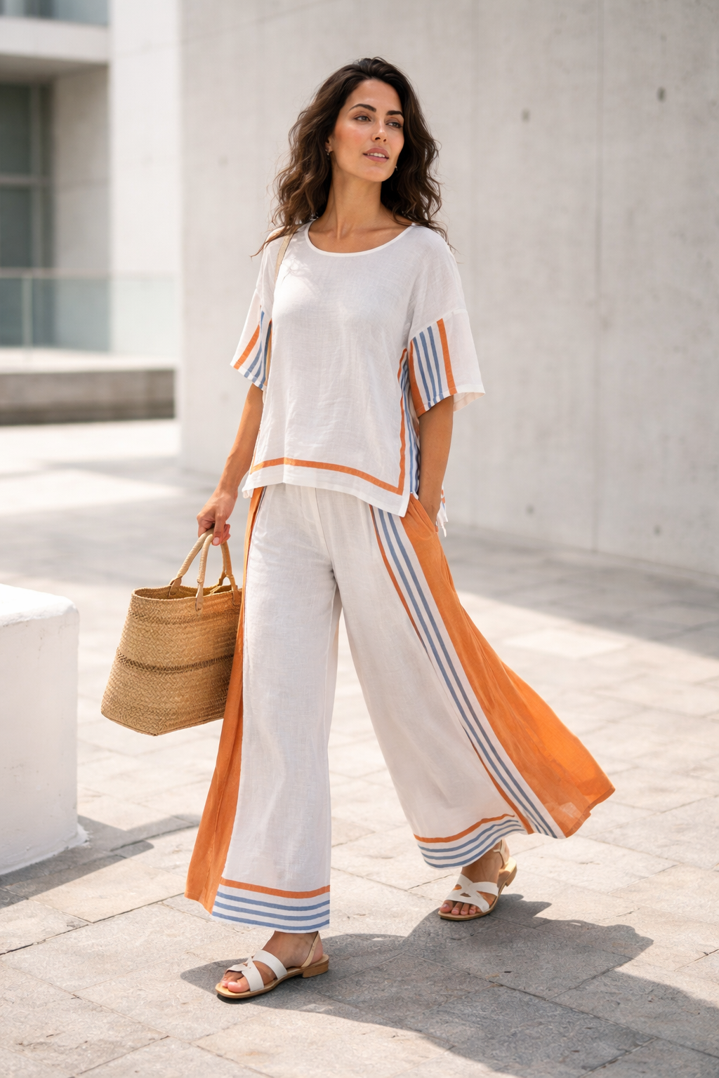 Ingrid | Elegante Conjunto de Lino