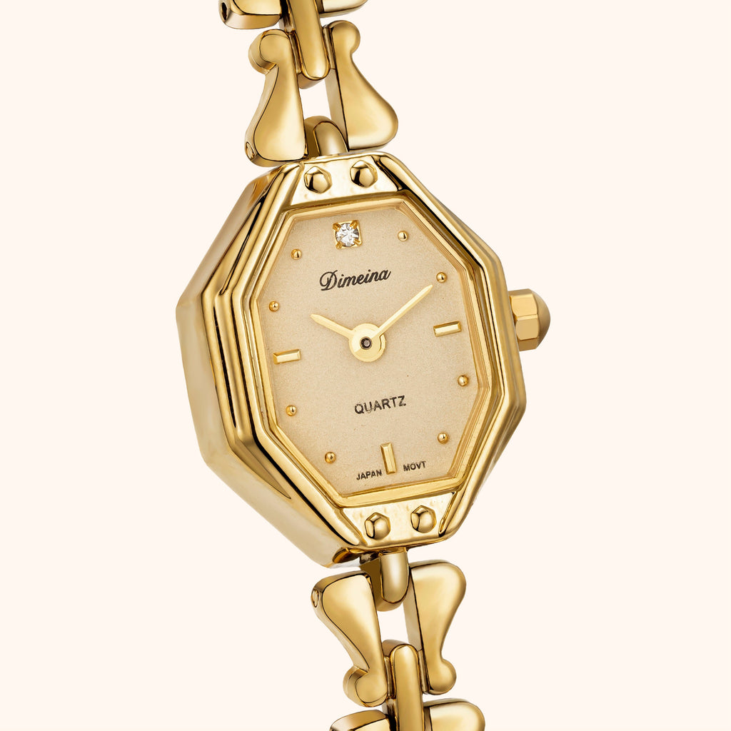 Celeste | Reloj Oro