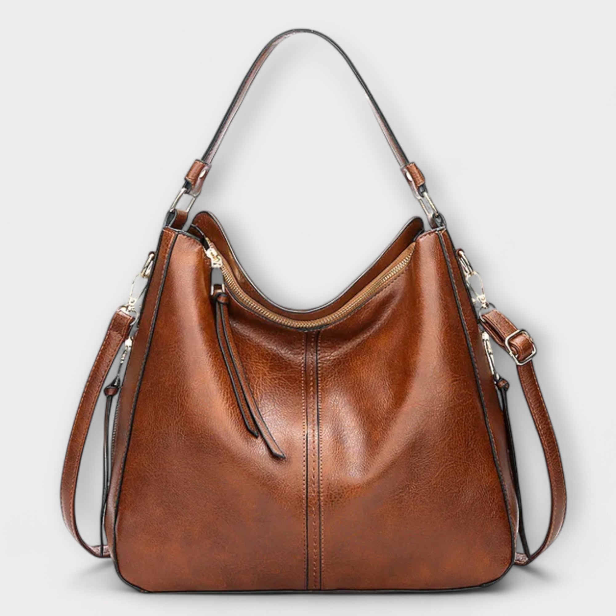 Lora | Bolso de Hombro de Piel