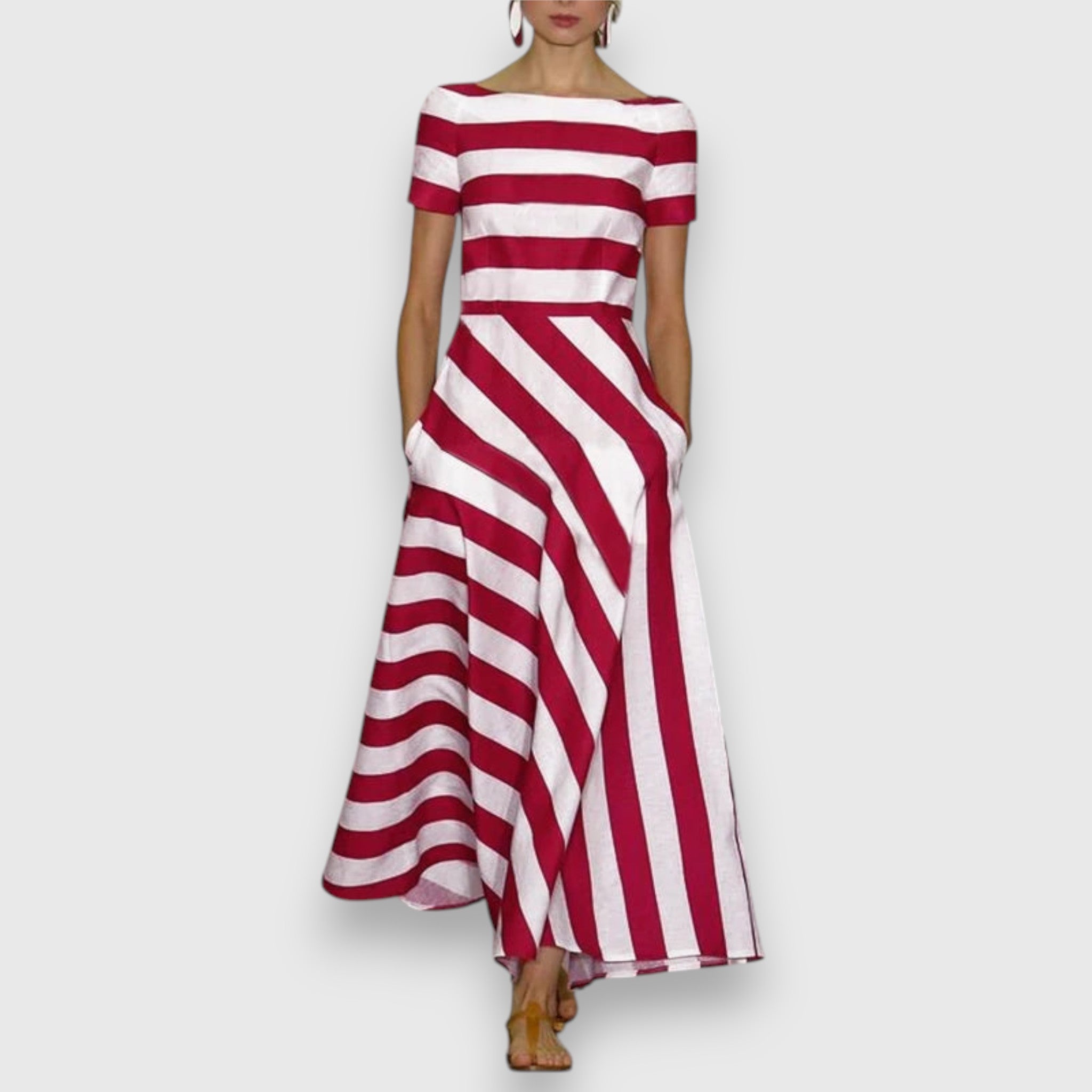 Olivia | Vestido de Rayas