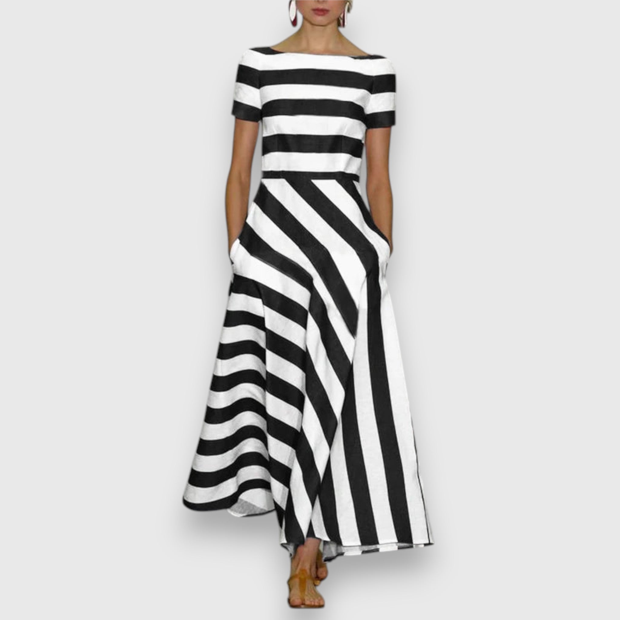 Olivia | Vestido de Rayas