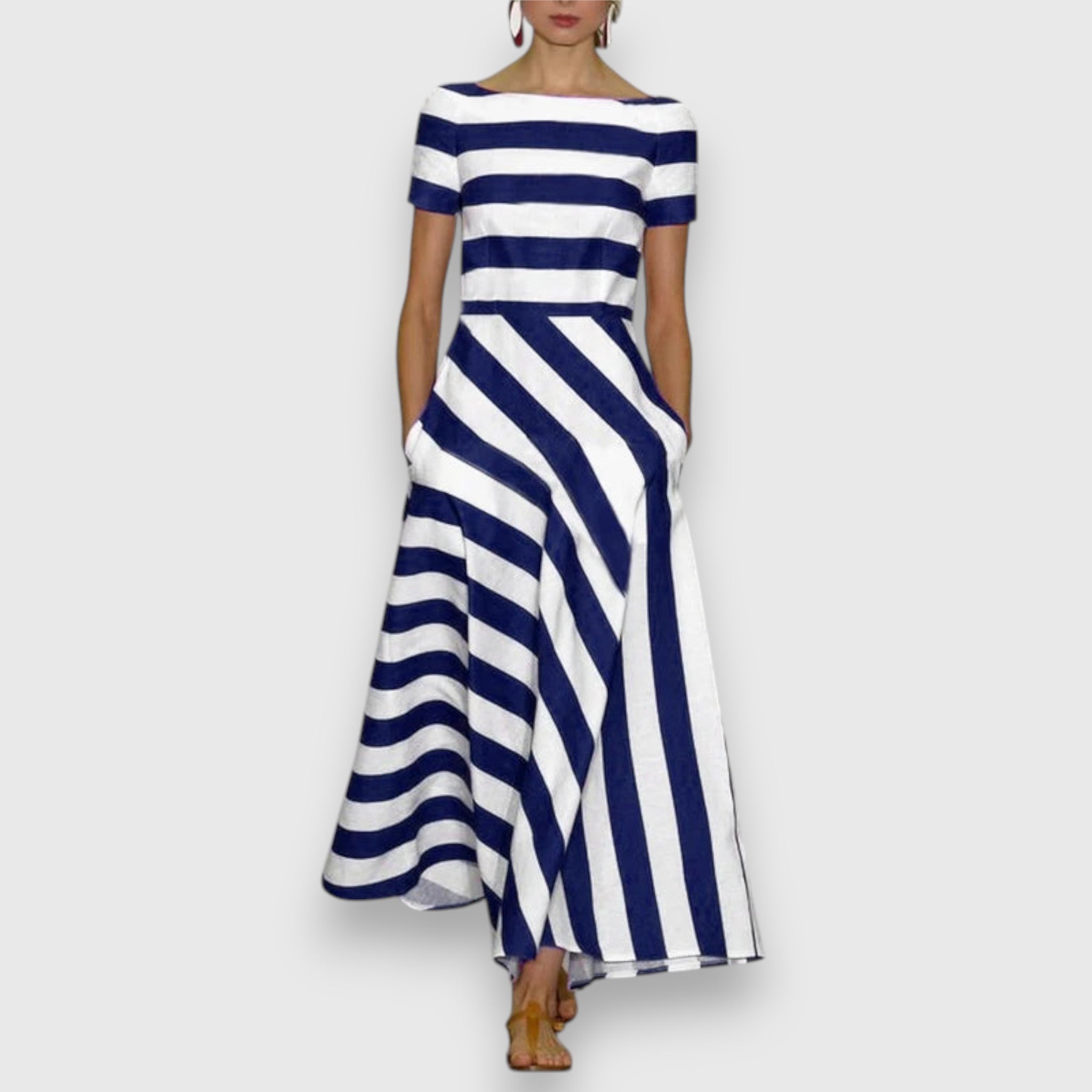 Olivia | Vestido de Rayas