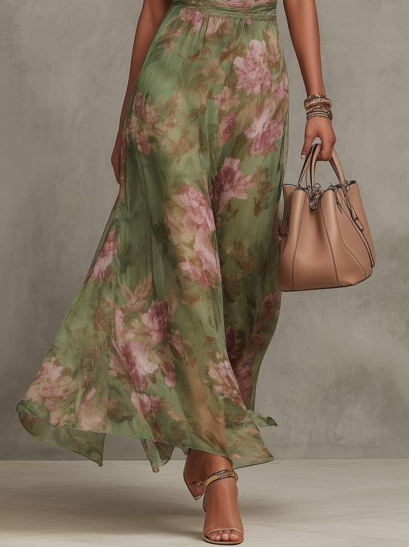 Livia | Elegante Vestido Floral para Noches de Primavera