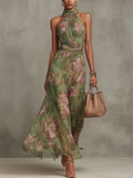 Livia | Elegante Vestido Floral para Noches de Primavera