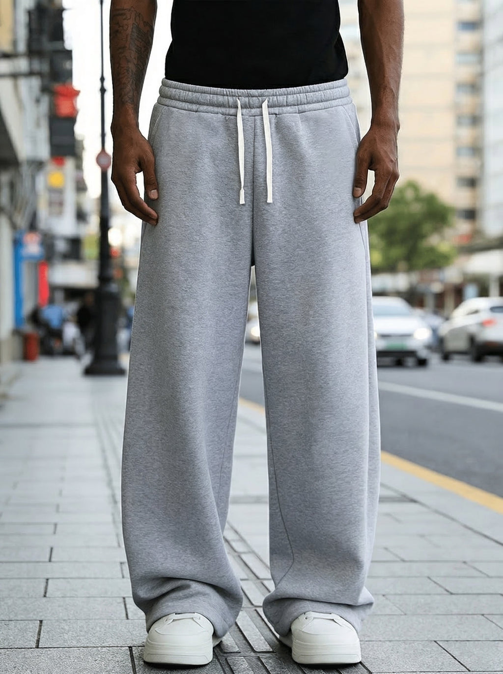 Jayden | Jogger de Ajuste Ancho - Relajado, Moderno y Máximo Confort