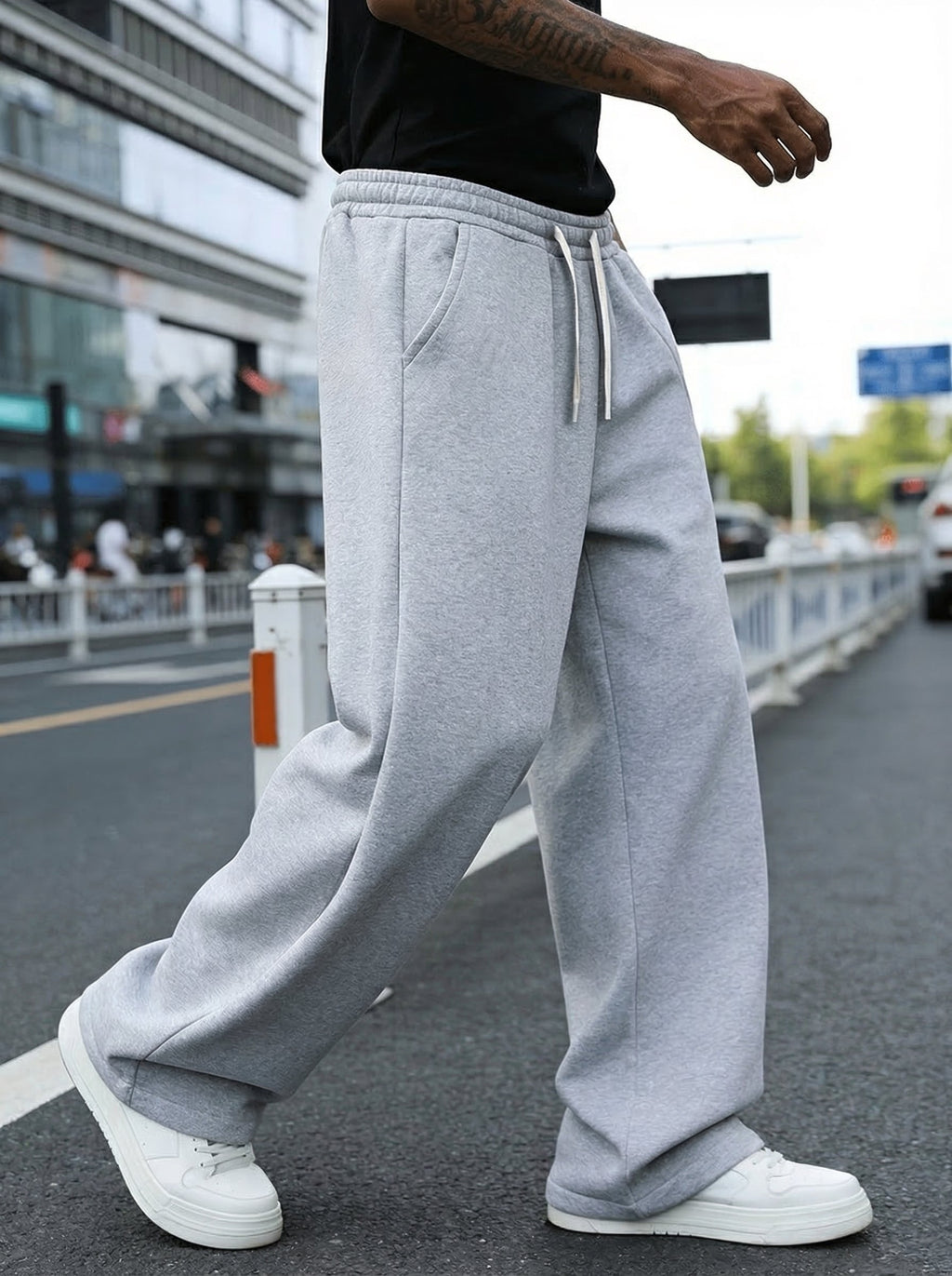Jayden | Jogger de Ajuste Ancho - Relajado, Moderno y Máximo Confort