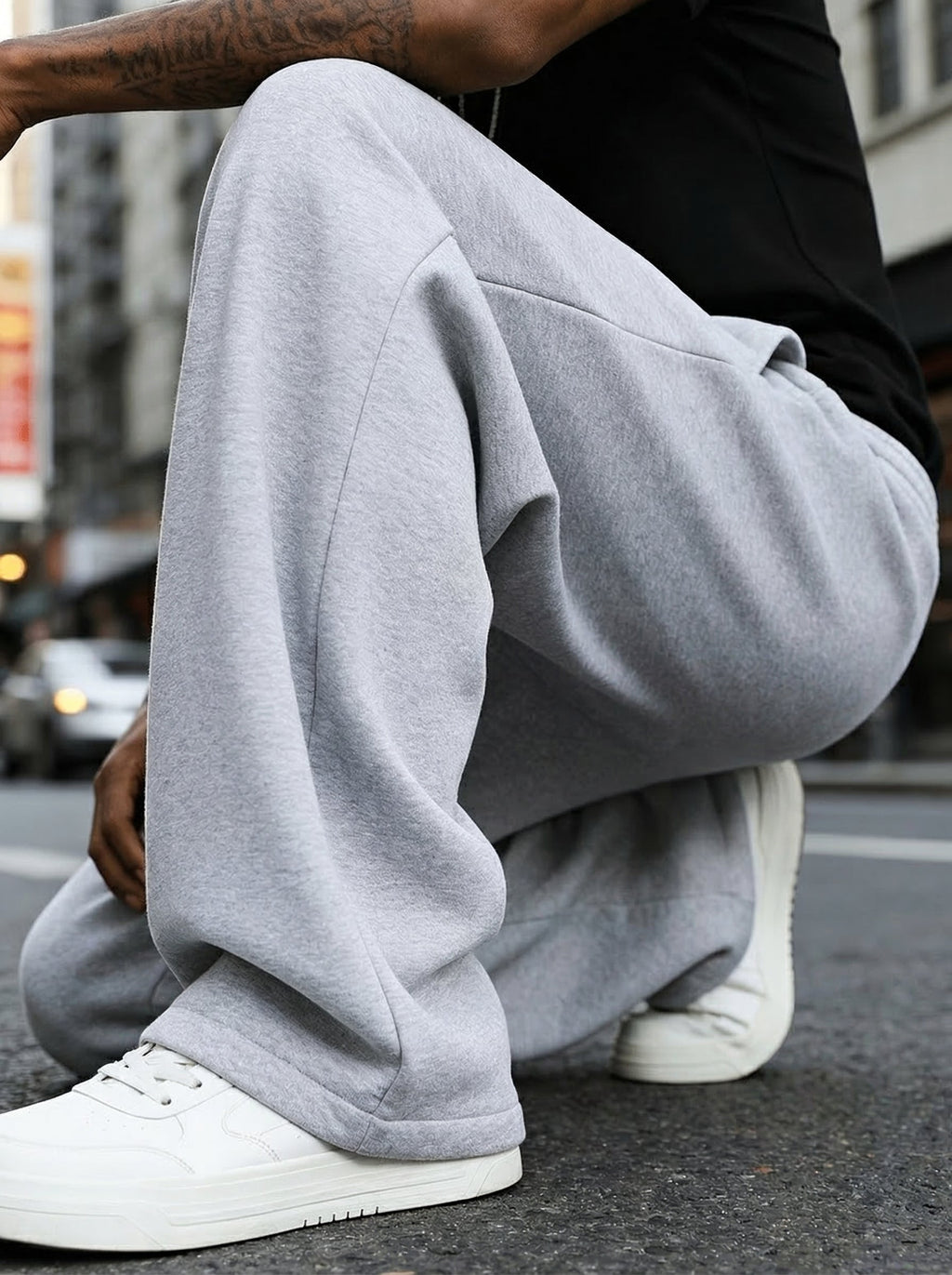 Jayden | Jogger de Ajuste Ancho - Relajado, Moderno y Máximo Confort