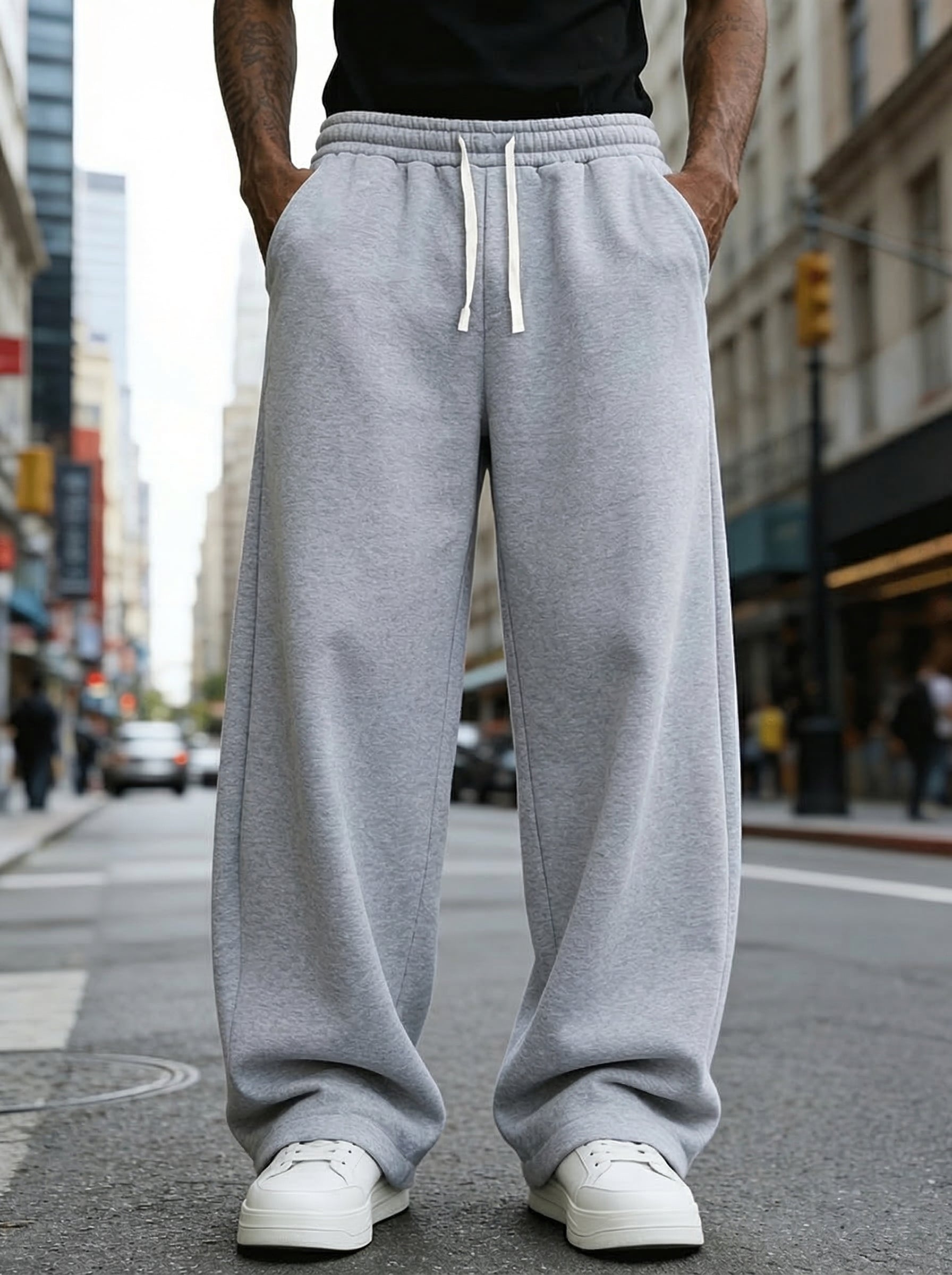 Jayden | Jogger de Ajuste Ancho - Relajado, Moderno y Máximo Confort